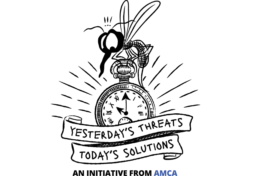 Campaign logo for Yesterday's Threats, Today's Solutions